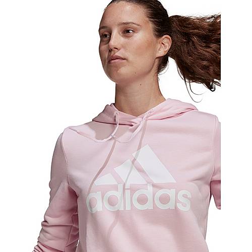 Adidas SPORT ESSENTIALS Hoodie Damen clear pink-white im Online Shop von  SportScheck kaufen