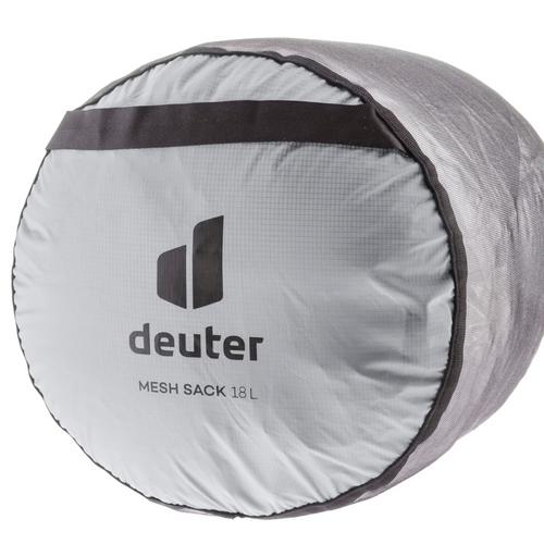 Rückansicht von Deuter Mesh Sack 18 Packsack tin-black