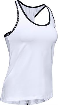 Under Armour Knockout Funktionstank Damen - white