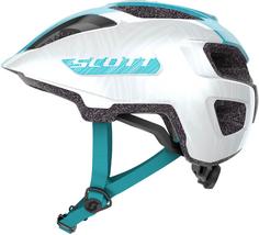 SCOTT Spunto Junior (CE) Fahrradhelm Kinder pearlwhite-breezeblue