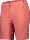 SCOTT Endurance Fahrradshorts Damen - brick red