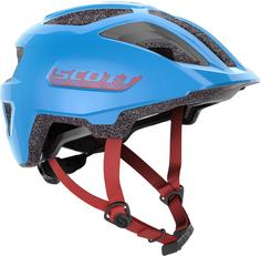 Rückansicht von SCOTT Spunto Junior (CE) Fahrradhelm Kinder atlantic blue