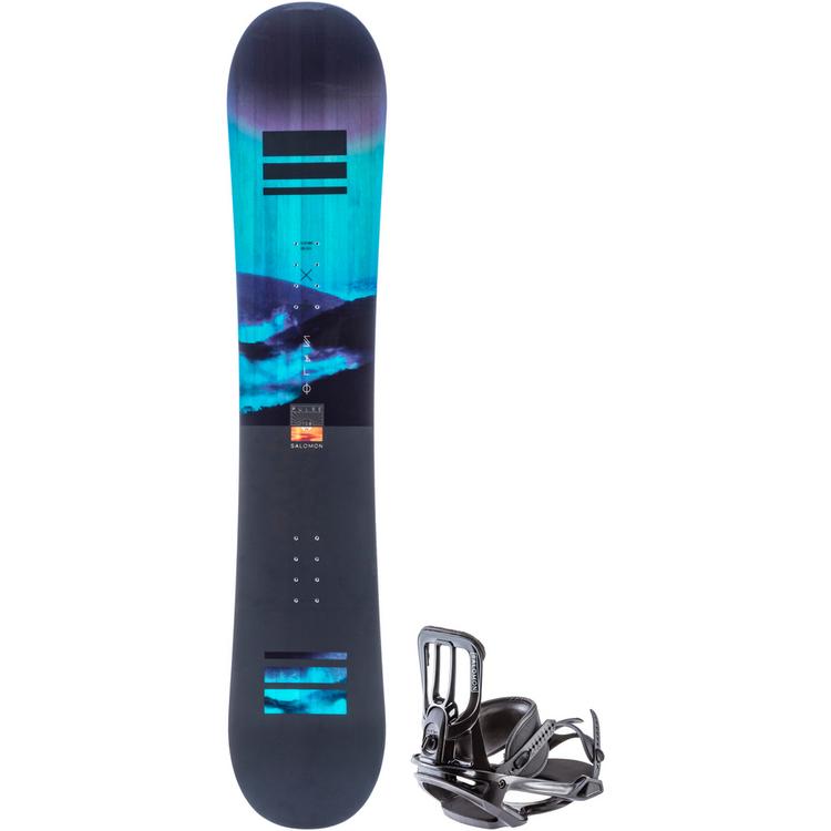 Salomon Salomon SET PULSE+PACT WIDE All-Mountain Board Herren - pact black - 0 | SportScheck