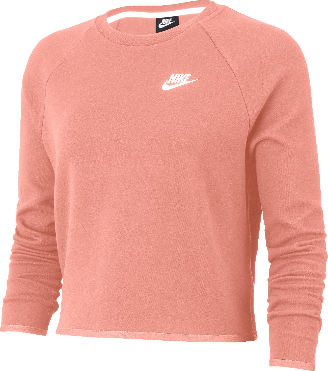 Nike Tech Crew Fleece Longsleeve Damen Sweatshirt Damen pink im Online