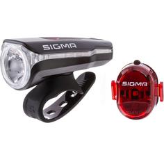 SIGMA AURA 60 USB NUGGET II RL K-SET Fahrradbeleuchtung black