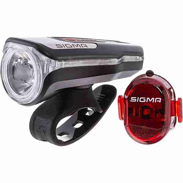 SIGMA AURA 80 USB  NUGGET II RL K-SET Fahrradbeleuchtung black