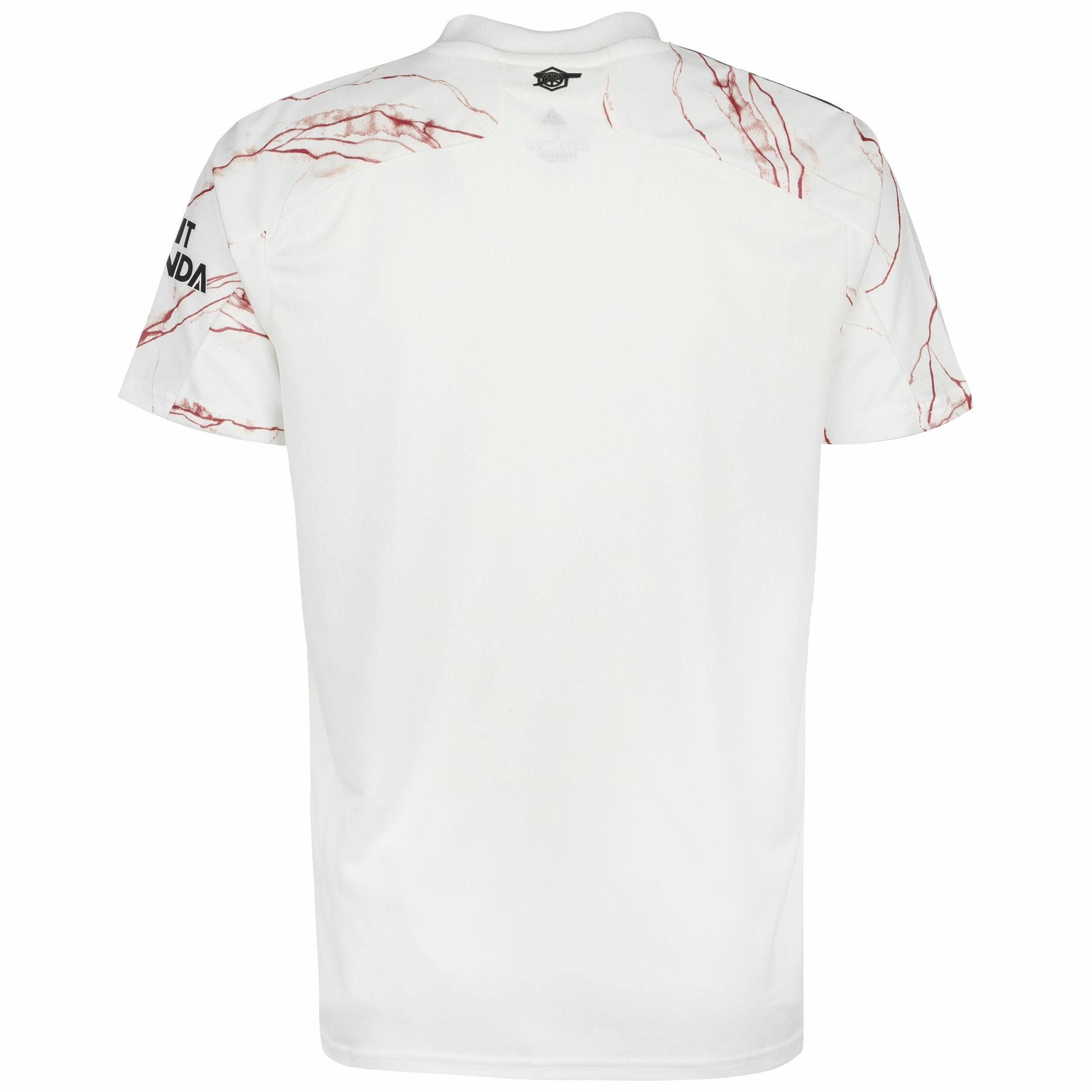 Adidas Fc Arsenal 20 21 Auswarts Fussballtrikot Herren Weiss Schwarz Im Online Shop Von Sportscheck Kaufen