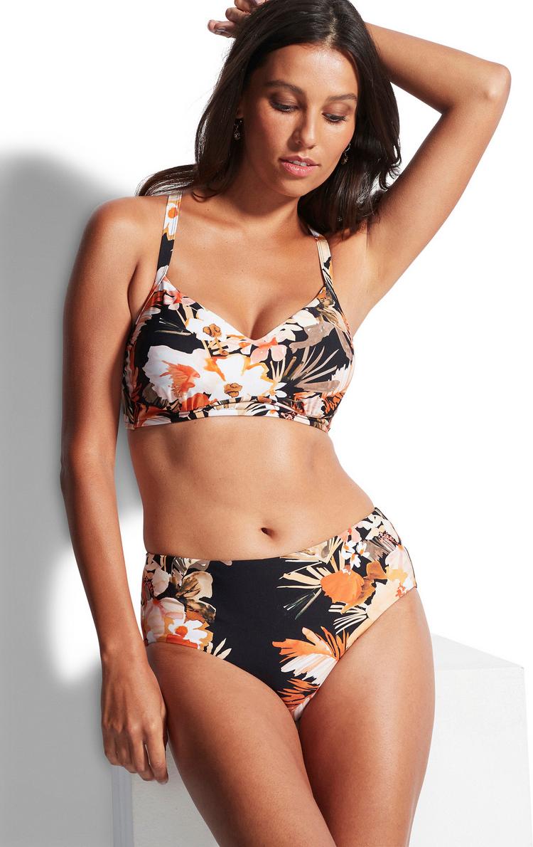 Seafolly Seafolly Bora Bora Flora Bikini Oberteil Damen - black - 0 | SportScheck