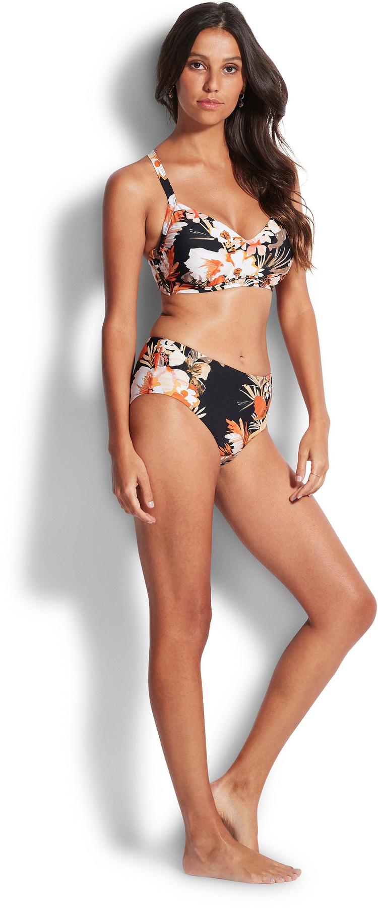 Seafolly Seafolly Bora Bora Flora Bikini Oberteil Damen - black - 3 | SportScheck