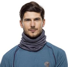 Rückansicht von BUFF Merino Lightweight Multifunktionstuch light denim ms