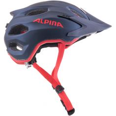 Rückansicht von ALPINA CARAPAX JR. Fahrradhelm Kinder indigo matt