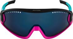 Rückansicht von ALPINA 5W1NG Sportbrille blue-magenta-black