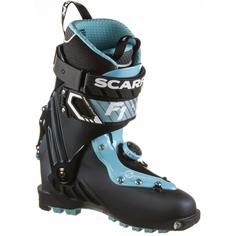 Rückansicht von Scarpa F1 Wmn Tourenskischuhe Damen anthracite-aqua