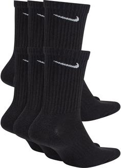 Rückansicht von Nike Everyday Cush Crew 6 Pack Freizeitsocken black-white