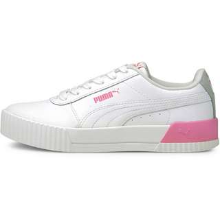 PUMA Carina L Junior Sneaker Kinder puma white-puma white-sachet pink