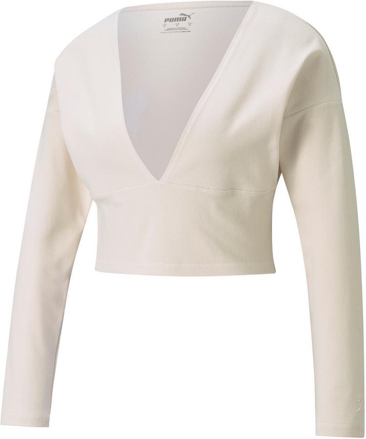 PUMA PUMA Yoga Funktionsshirt Damen - pastel parchment - 0 | SportScheck