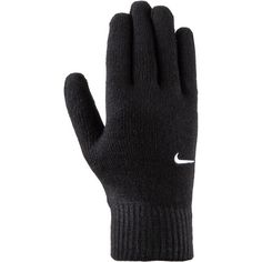 Nike Swoosh Knit 2.0 Fingerhandschuhe black-white