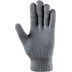 Rückansicht von Nike Swoosh Knit 2.0 Handschuhe grey-white