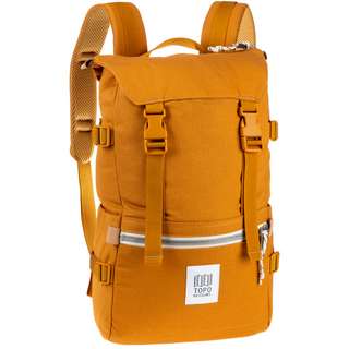 Topo Designs Rucksack Rover Pack Daypack yellow canvas
