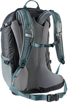 Rückansicht von Deuter Futura 23 Wanderrucksack Herren graphite-shale