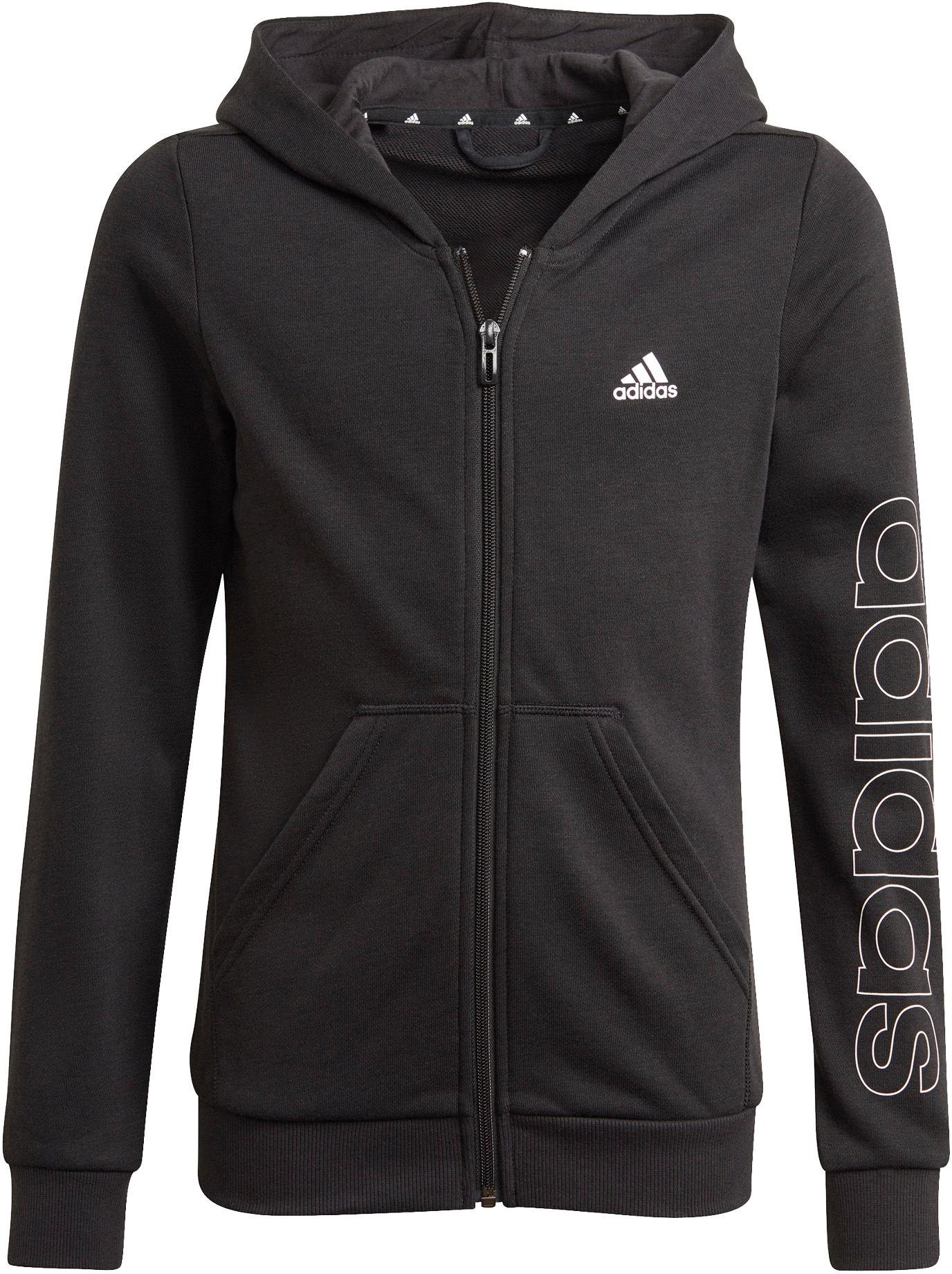 Image of adidas Essentials Linear Kapuzenjacke Mädchen