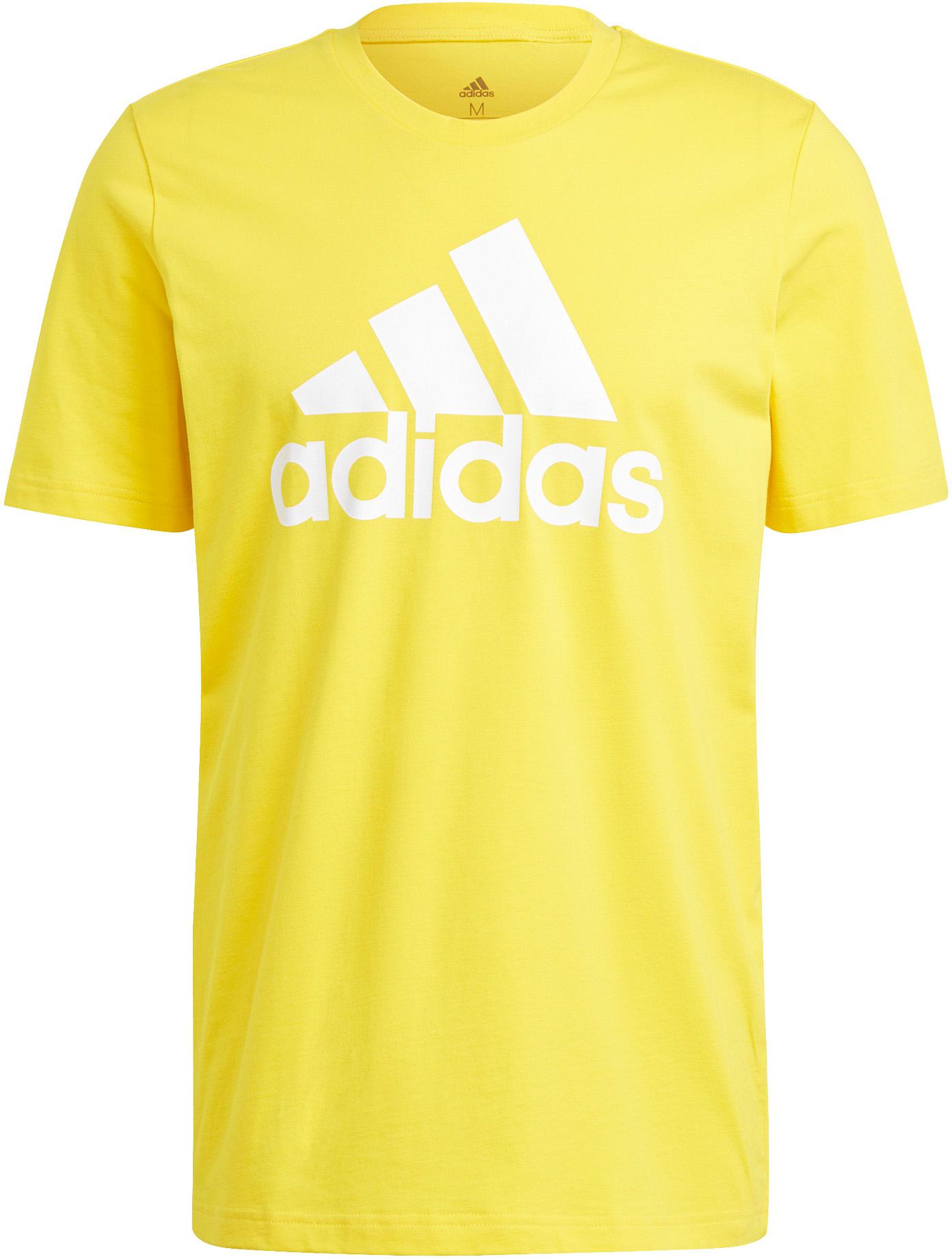 Adidas Essentials T Shirt Herren Yellow Im Online Shop Von Sportscheck Kaufen