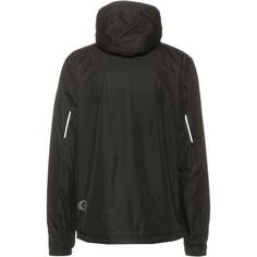 Rückansicht von Gonso Save Light Regenjacke Herren schwarz