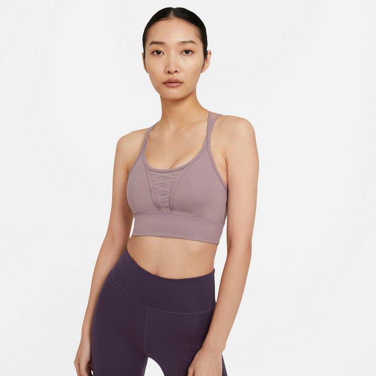 Nike Nike DRI-FIT LACING LUX Croptop Damen - purple smoke-clear - 0 | SportScheck