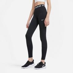 Rückansicht von Nike Pro Tights Kinder black-white