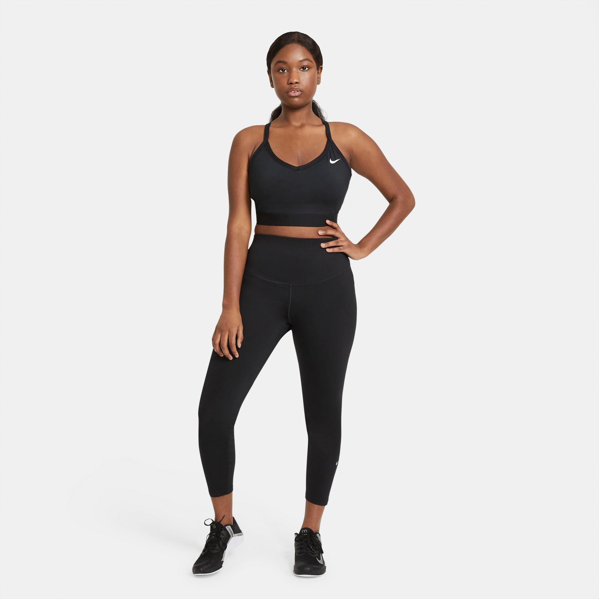 Nike ONE Tights Damen black-white im Online Shop von SportScheck
