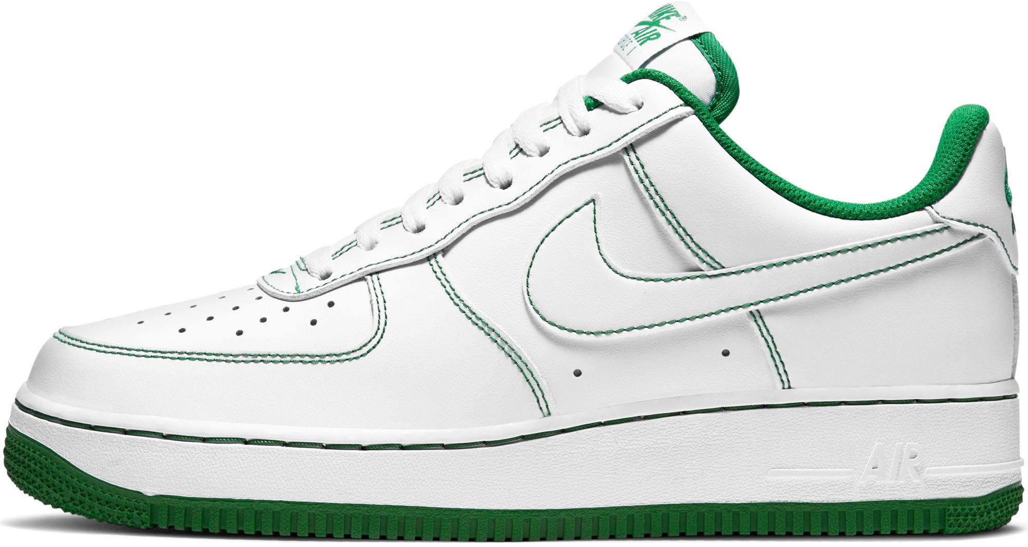 Nike Air Force 1 07 Sneaker Herren White White Pine Green Im Online Shop Von Sportscheck Kaufen