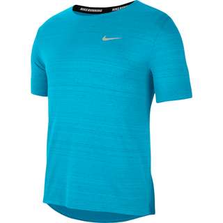 Nike Miler Funktionsshirt Herren chlorine blue-reflective silv