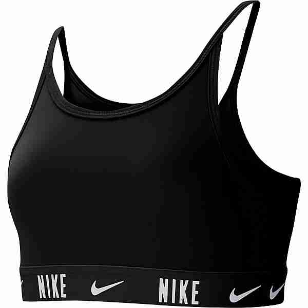 Nike TROPHY Sport-BH Kinder black-black-white