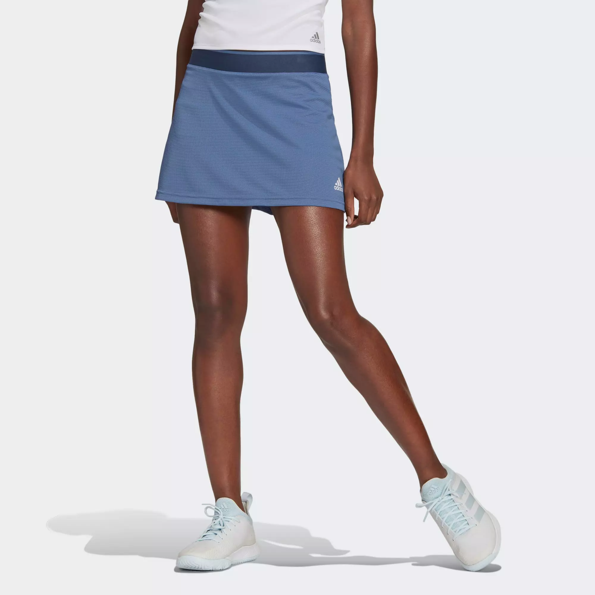 Adidas Club Tennis Rock Tennisrock Damen Crew Blue White Im Online Shop Von Sportscheck Kaufen