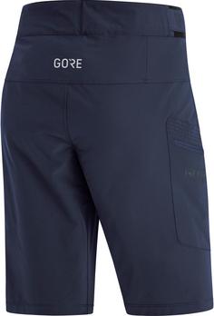 Rückansicht von GOREWEAR Passion Fahrradshorts Damen orbit blue