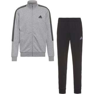adidas AEROREADY Essentials Trainingsanzug Herren medium grey heather-black