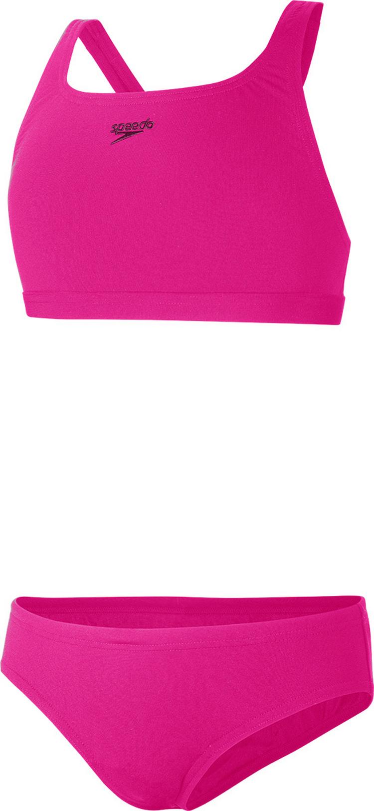 SPEEDO SPEEDO Essential Endurance+ Medalist Bikini Set M&auml;dchen - electric pink - 0 | SportScheck