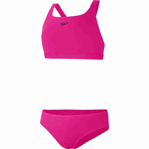 SPEEDO Essential Endurance+ Medalist Bikini Set Kinder electric pink