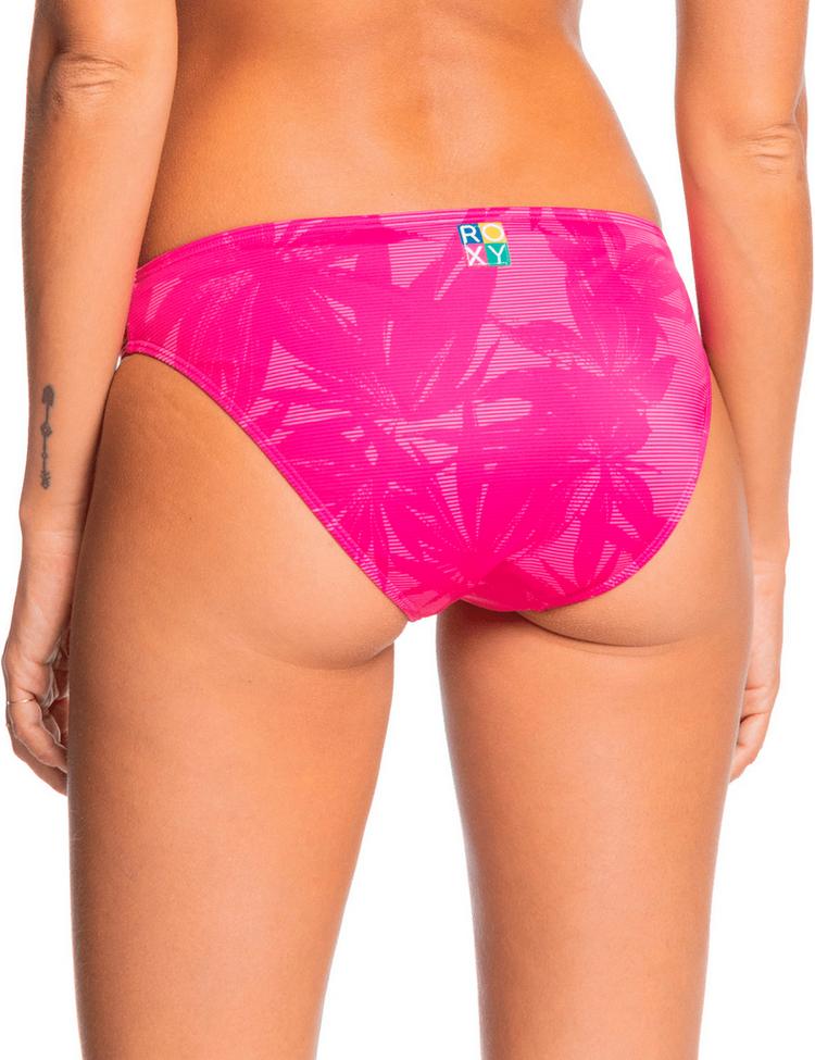 Roxy Roxy Pop Surf Bikini Hose Damen - beetroot purple texture flower - 1 | SportScheck