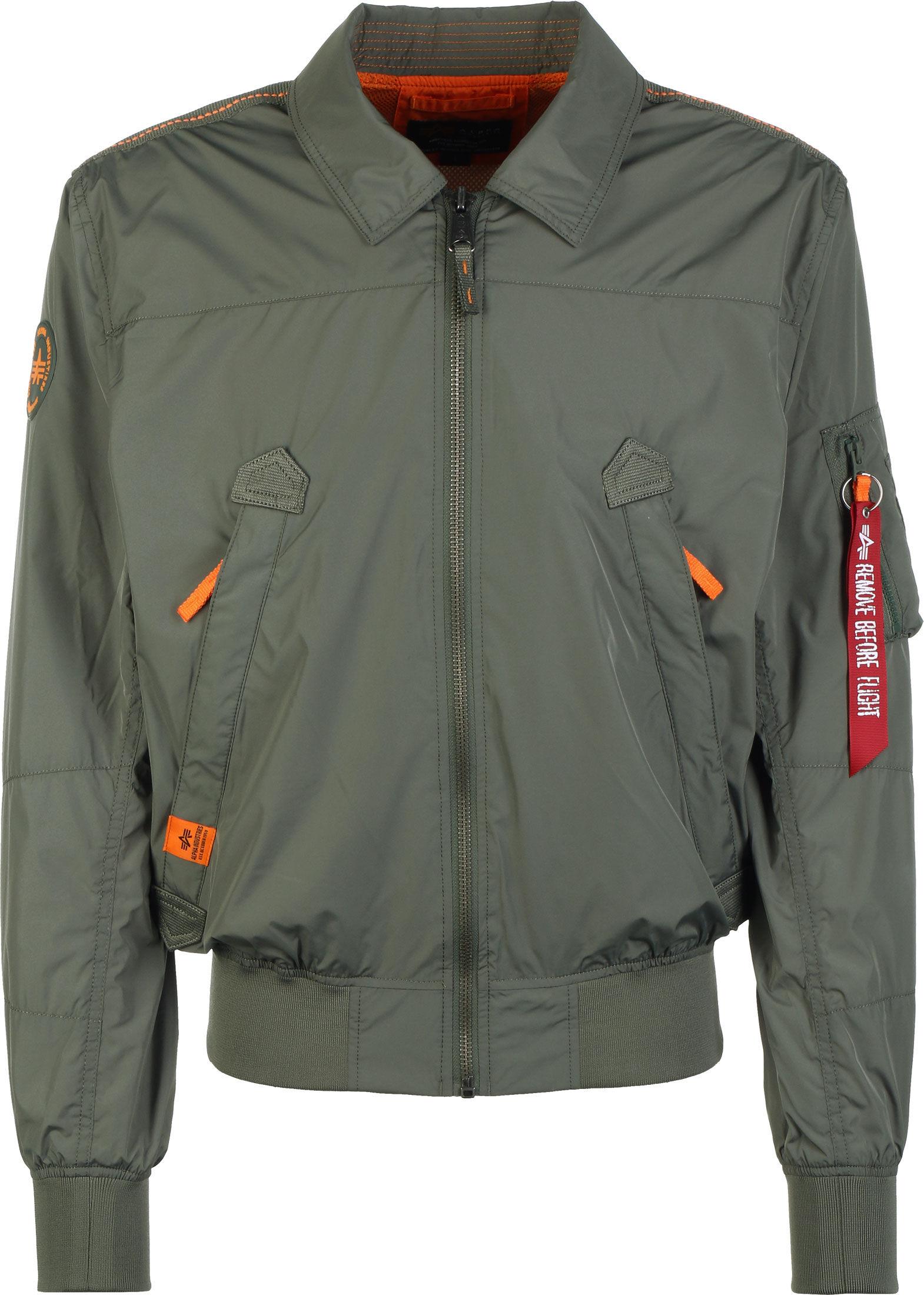 Alpha Industries Nighthawk Windbreaker Herren Oliv Grun Im Online Shop Von Sportscheck Kaufen