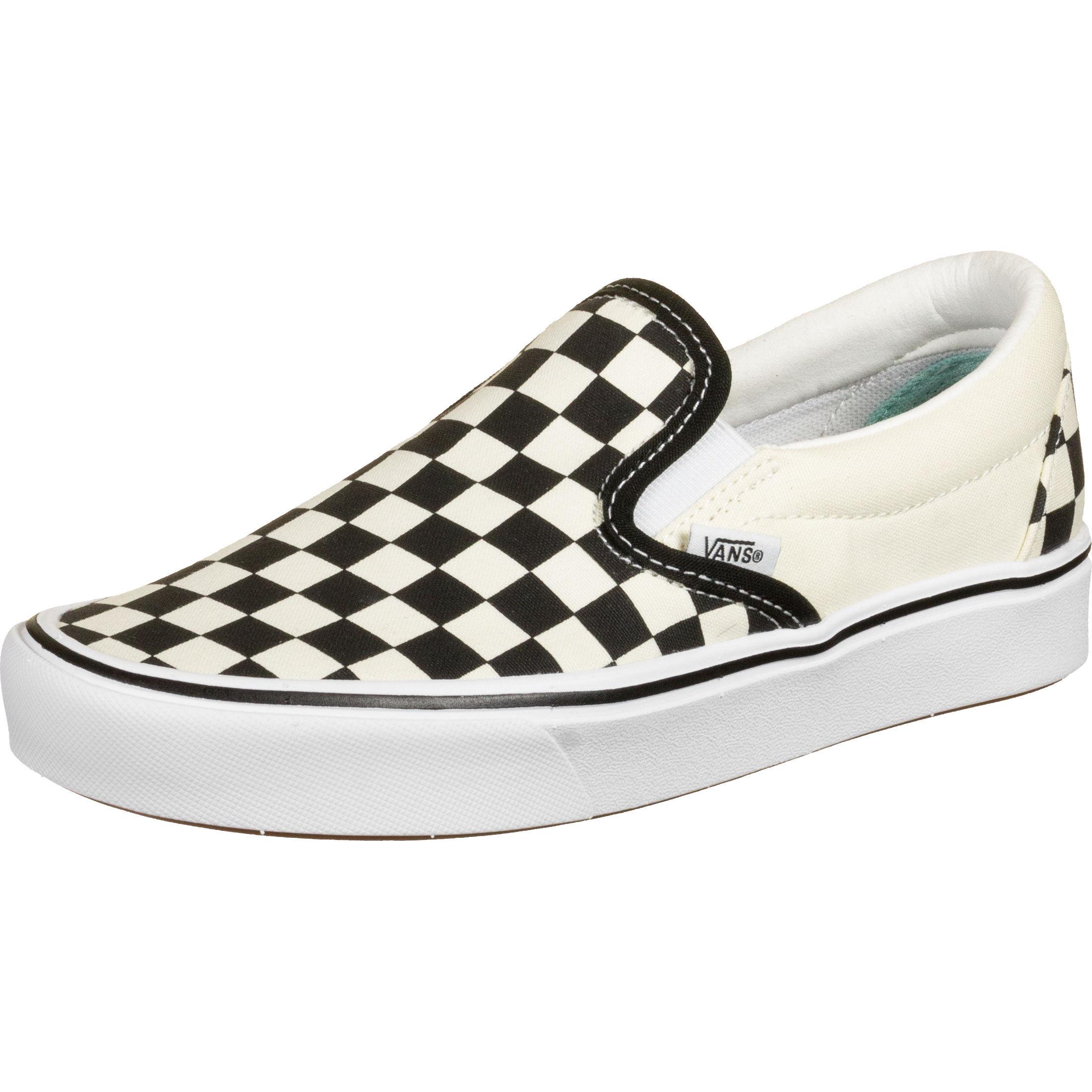 Vans Slip On Slipper Beige Schwarz Kariert Im Online Shop Von Sportscheck Kaufen
