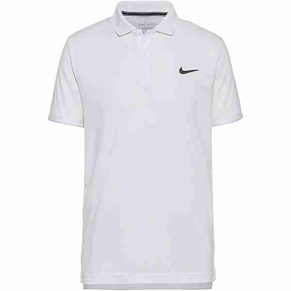 Nike DRY VICTORY Tennis Polo Herren white-black