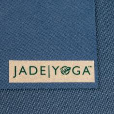 Rückansicht von JADEYOGA Harmony Matte midnight blue