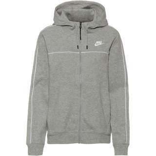 Nike NSW Sweatjacke Damen dk grey heather-white