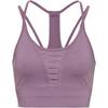 Nike DRI-FIT LACING LUX Croptop Damen - purple smoke-clear