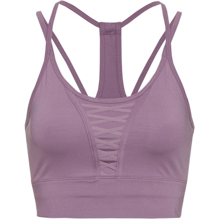 Nike Nike DRI-FIT LACING LUX Croptop Damen - purple smoke-clear - 0 | SportScheck