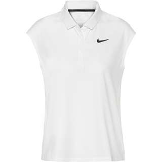 Nike Court Victory Tennisshirt Damen white-black