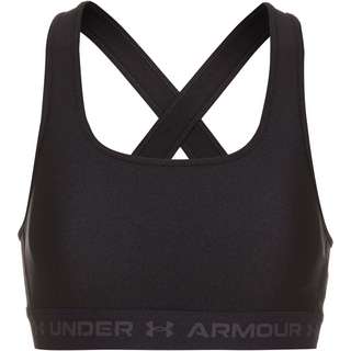 Under Armour Crossback Mid Sport-BH Damen black
