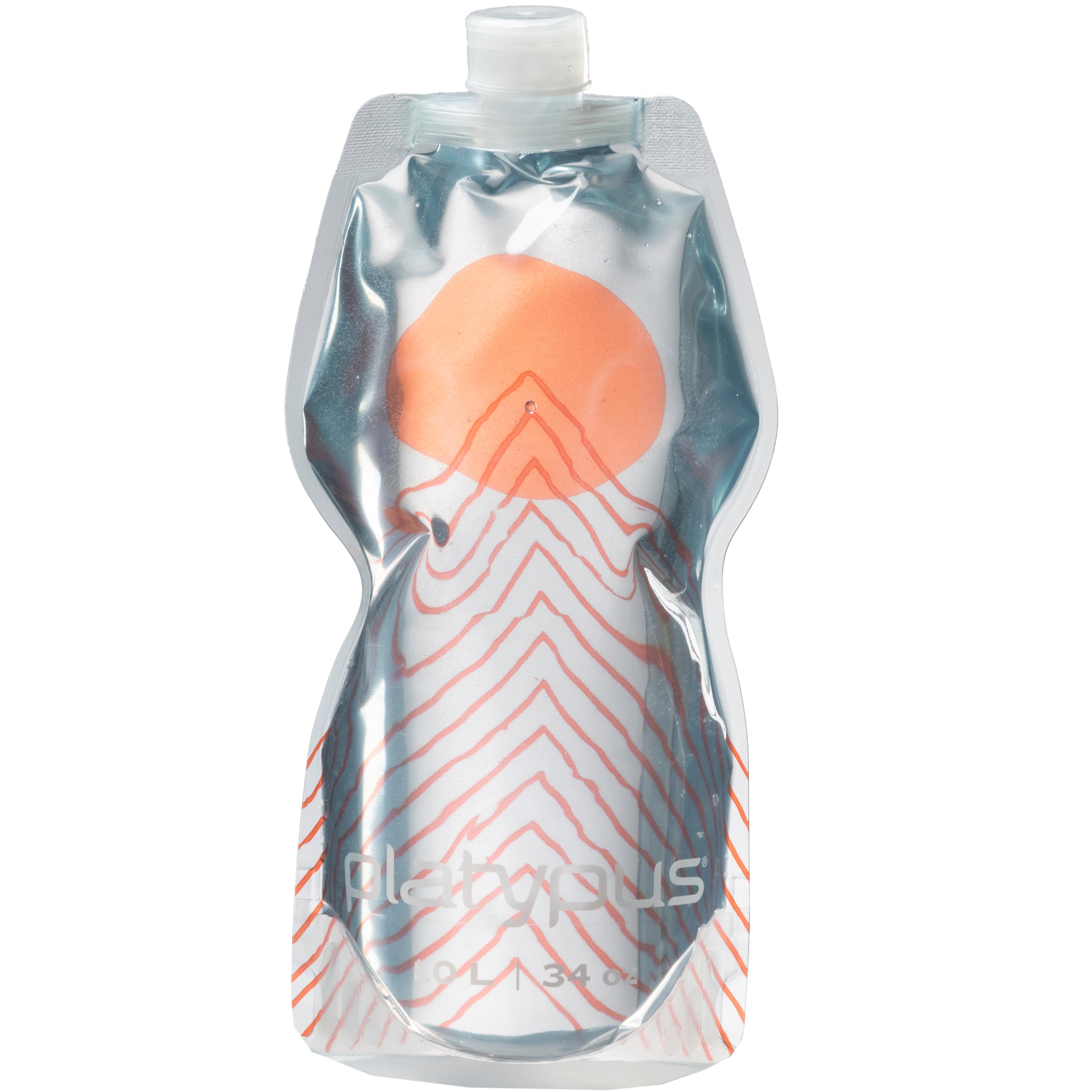 Platypus Softbottle 1L Trinkflasche orange