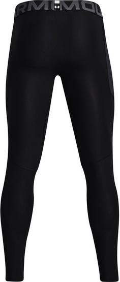 Rückansicht von Under Armour Heatgear Tights Herren black-white